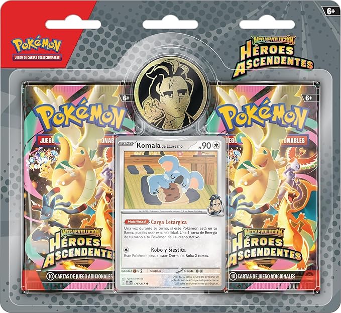 Pokemon TCG - Héroes Ascendentes - Blister - La Gatera