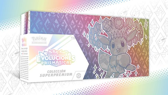 Pokemon TCG - Evoluciones Prismaticas - Collection Box - La Gatera