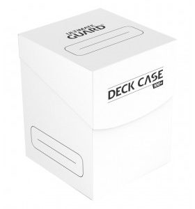 Accesorio TCG - Estuche de Mazo - Deck Case Blanco - La Gatera