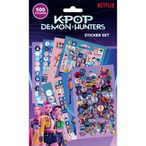 KPOP Demon Hunters - 500 Stickers - Promo - La Gatera
