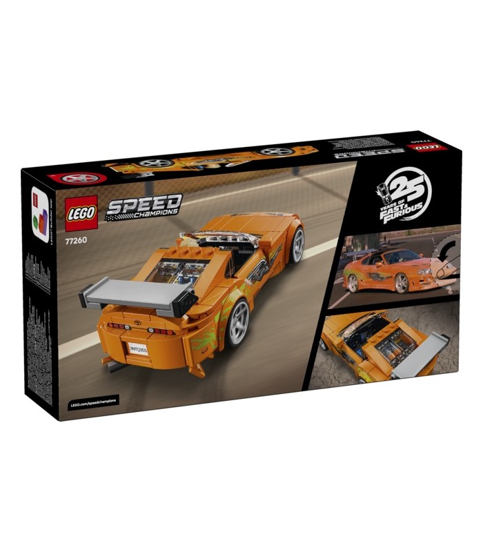LEGO SPEED CHAMPIONS - TOYOTA SUPRA MK4 DE A TODO GAS reacondicionado